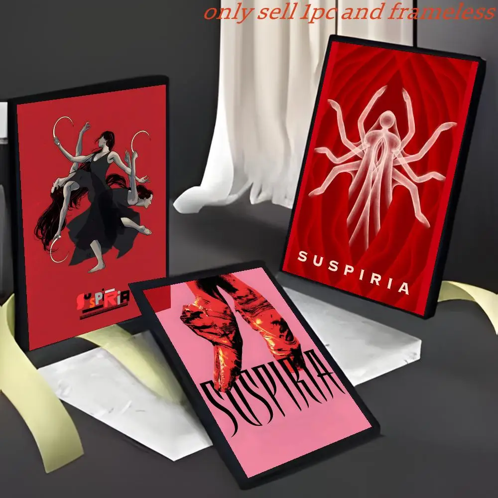 Moive S-Suspiria Poster Poster HD Art Sticky Wall Waterproof Home Living Room Bedroom Bar Aesthetic Decoration