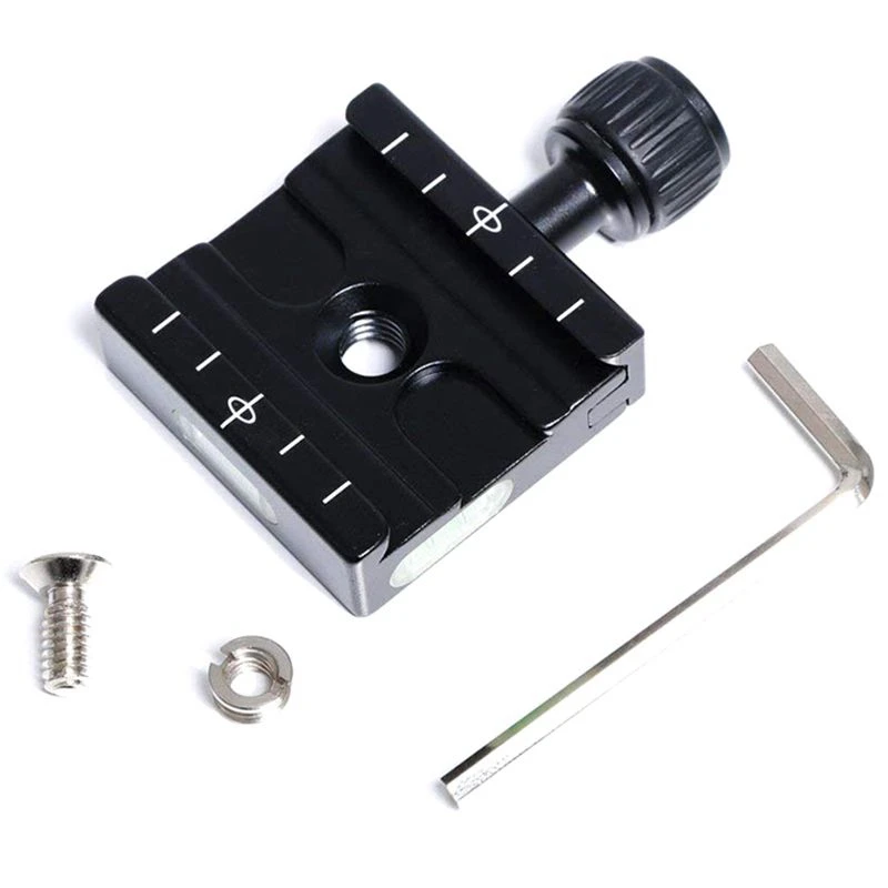 Алюминиевая БЫСТРОРАЗЪЕМНАЯ пластина, 1 комплект, 50 мм, стандартная БЫСТРОРАЗЪЕМНАЯ пластина стандарта Arca Swiss QR