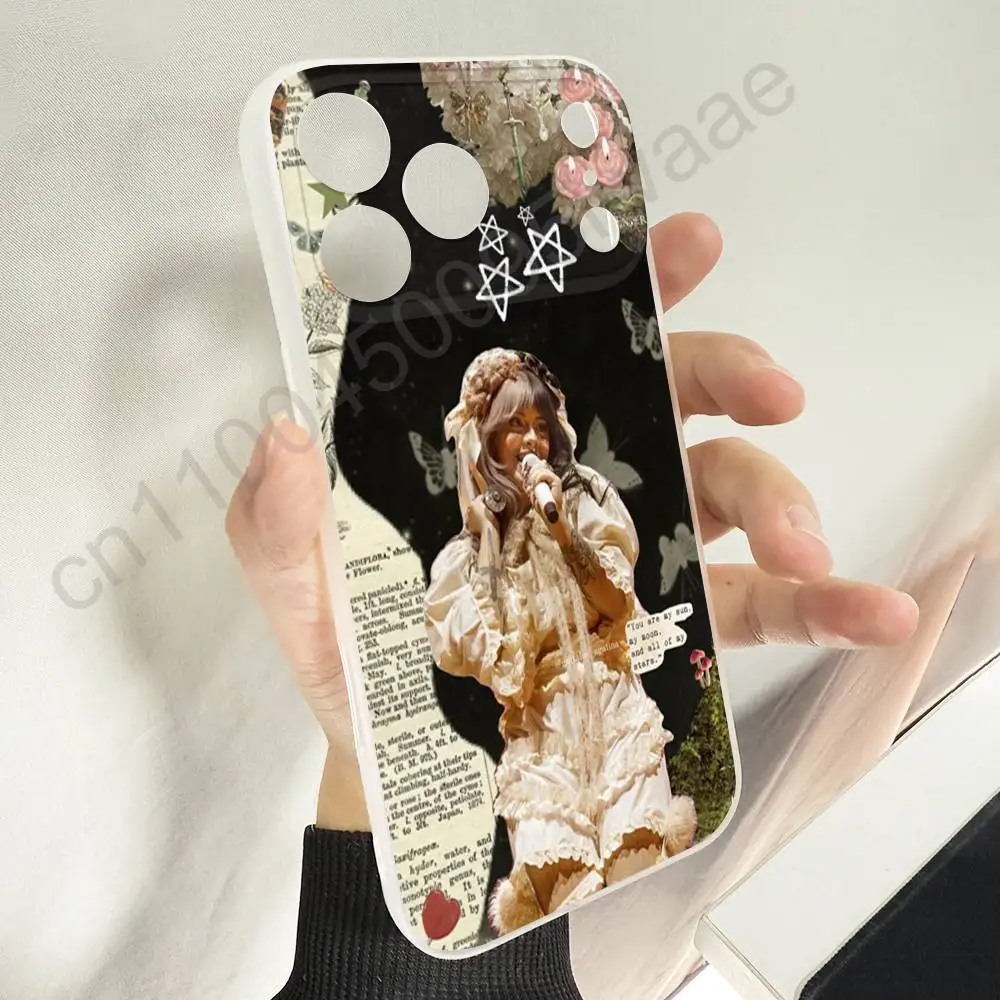 حافظة هاتف Singer M-Melanie Martinez لهاتف iPhone 11,16,15,14,13,17,12,Plus,E,Air,Mini,Pro,Max Magnetic Magsafe Soft Cover #4