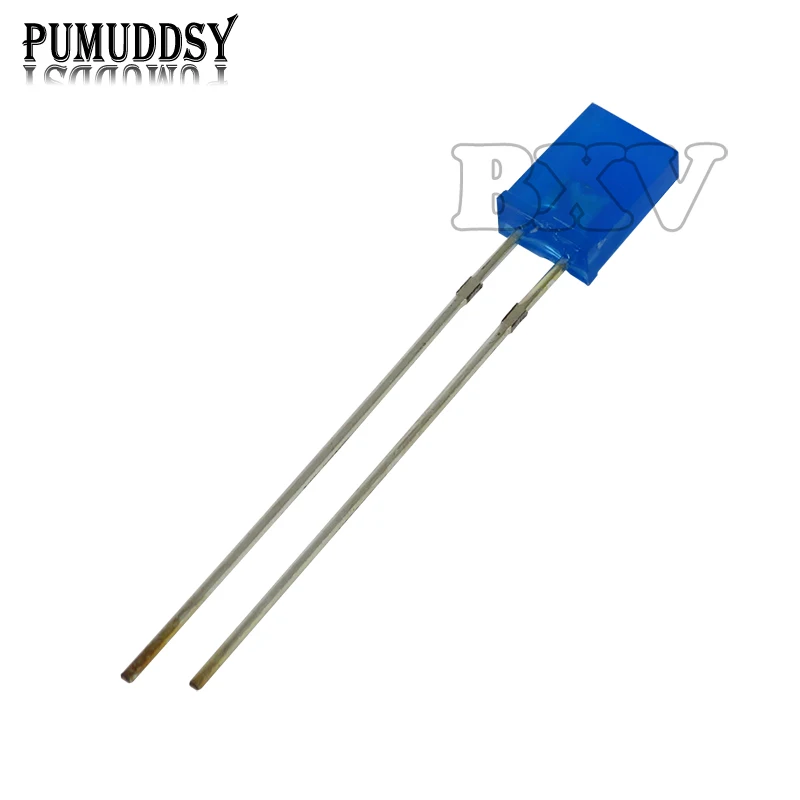 100PCS 2X3X4 2X5X7 Square LED 234 257 Light Emitting Diode Blue Red Green White Yellow Electronic DIY KIT