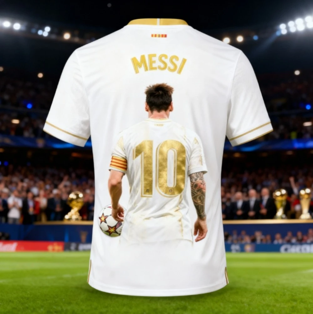 تي شيرت رجالي جديد مطبوع ثلاثي الأبعاد لعام 2025، لاعب كرة القدم رقم. 10 إنتاج عنصر الذكاء الاصطناعي الخلفي تصميم جديد نمط ملابس الرجال المتناثرة