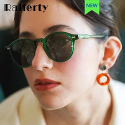 Ralferty Vintage Round Sunglasses Women Men Ultralight TR90 Polarized UV400 Unisex Driving Shades Female Outdoor Goggles 2025