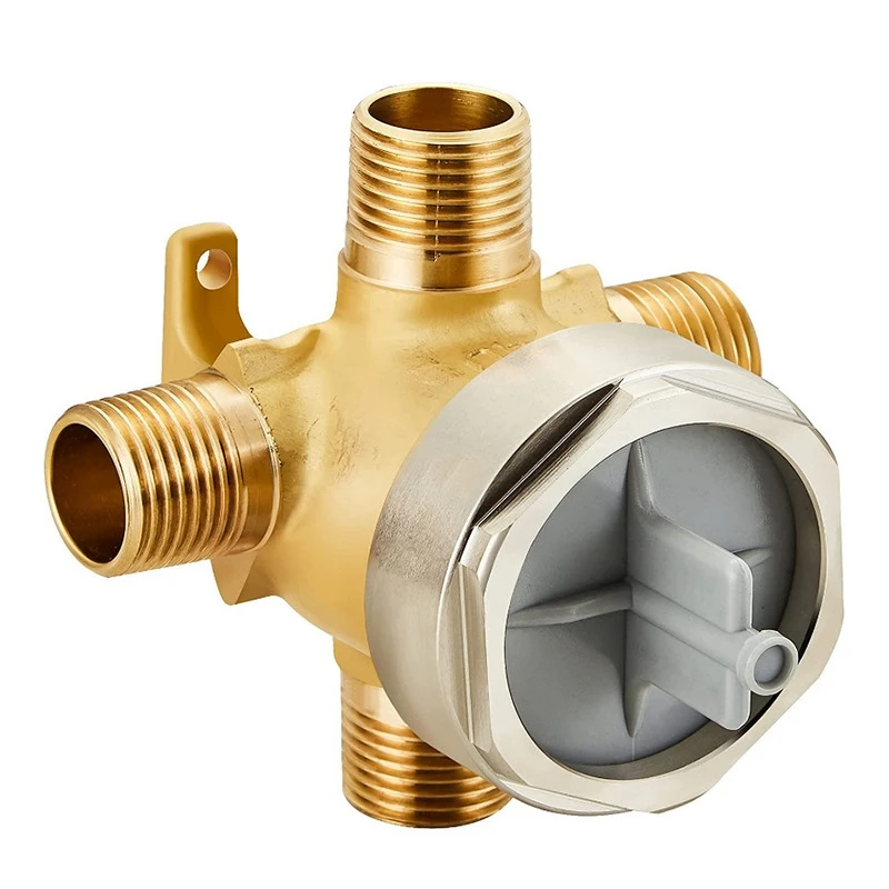 For Delta R11000 Concealed Valve Shower Diverter Valve Replacement Shower Diverter Rough Valve Durable Easy Install