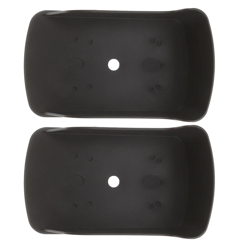 

2 шт., водонепроницаемая пластиковая защита для дверного звонка для управления, пылезащитная защита для наружного дверного звонка, простая установка