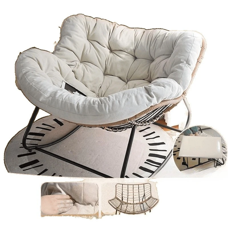 

Bird's nest rocking chair recliner balcony home leisure single lazy sofa living room light luxury rocking chair adults