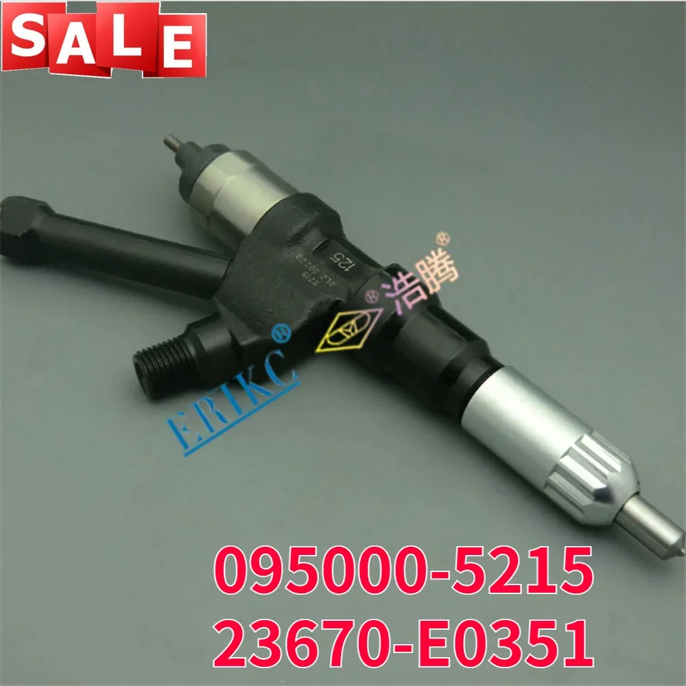 095000-5215 Common Rail Fuel Injector 095000-5210 095000-5211 095000-5212 for Hino P11C Engine 23670-E0351