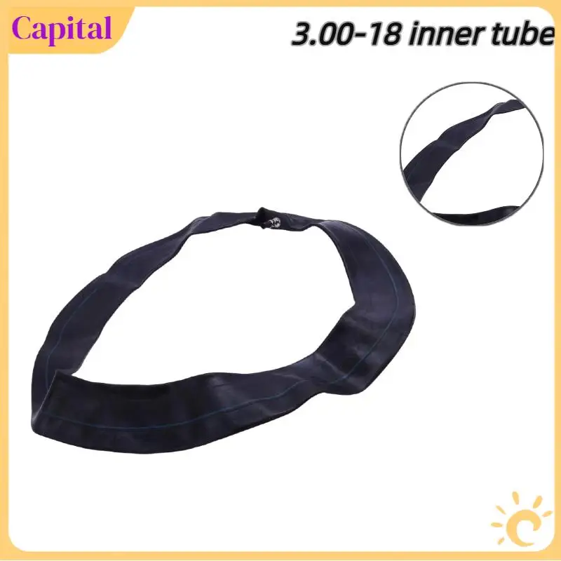 

Straight inner tube 3.00-18, specially designed for wheels of corresponding sizes, tightly fitting, not easy to slip