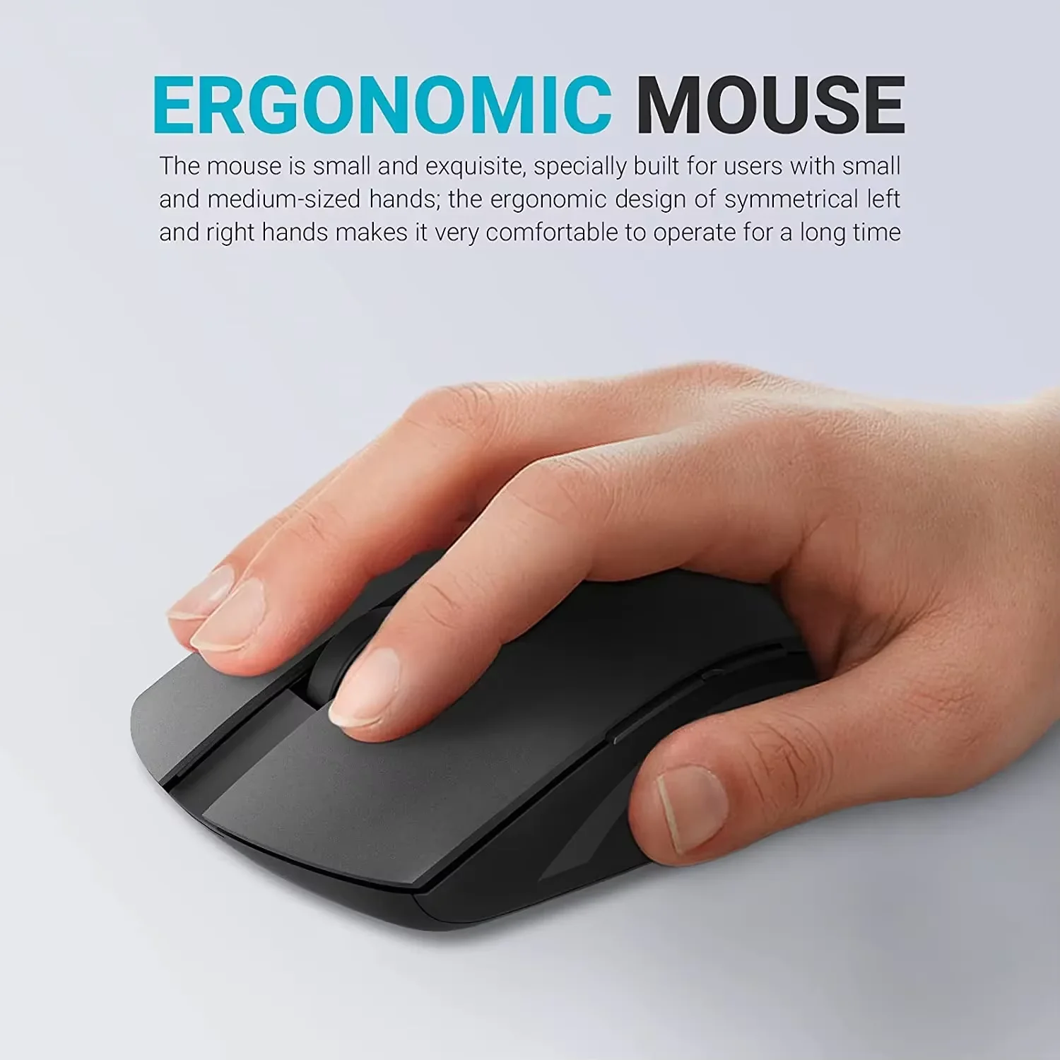 RAPOO M350G Multi-Mode 2.4G Wireless and Bluetooth 4.0/5.0 Wireless Mouse 2400 DPI Ergonomic Silent Mouse for Computer PC Laptop