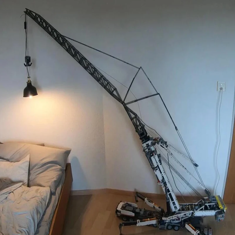 MOC-20920 RC Liebherr LTM11200 High-Tech Power Building Blocks Toy Vehicles Model Kit, Educational Toy for Boys Gift 7705Parts