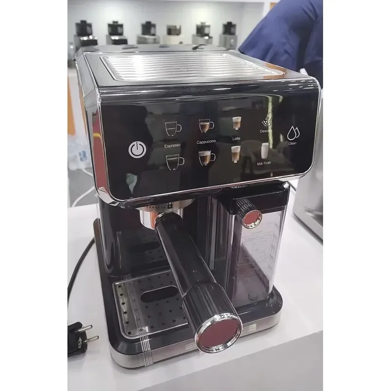 STLF 3-In-1 Fully Automatic 20 Bar High Pressure Compact Stainless Steel 4-Cup Espresso Machine