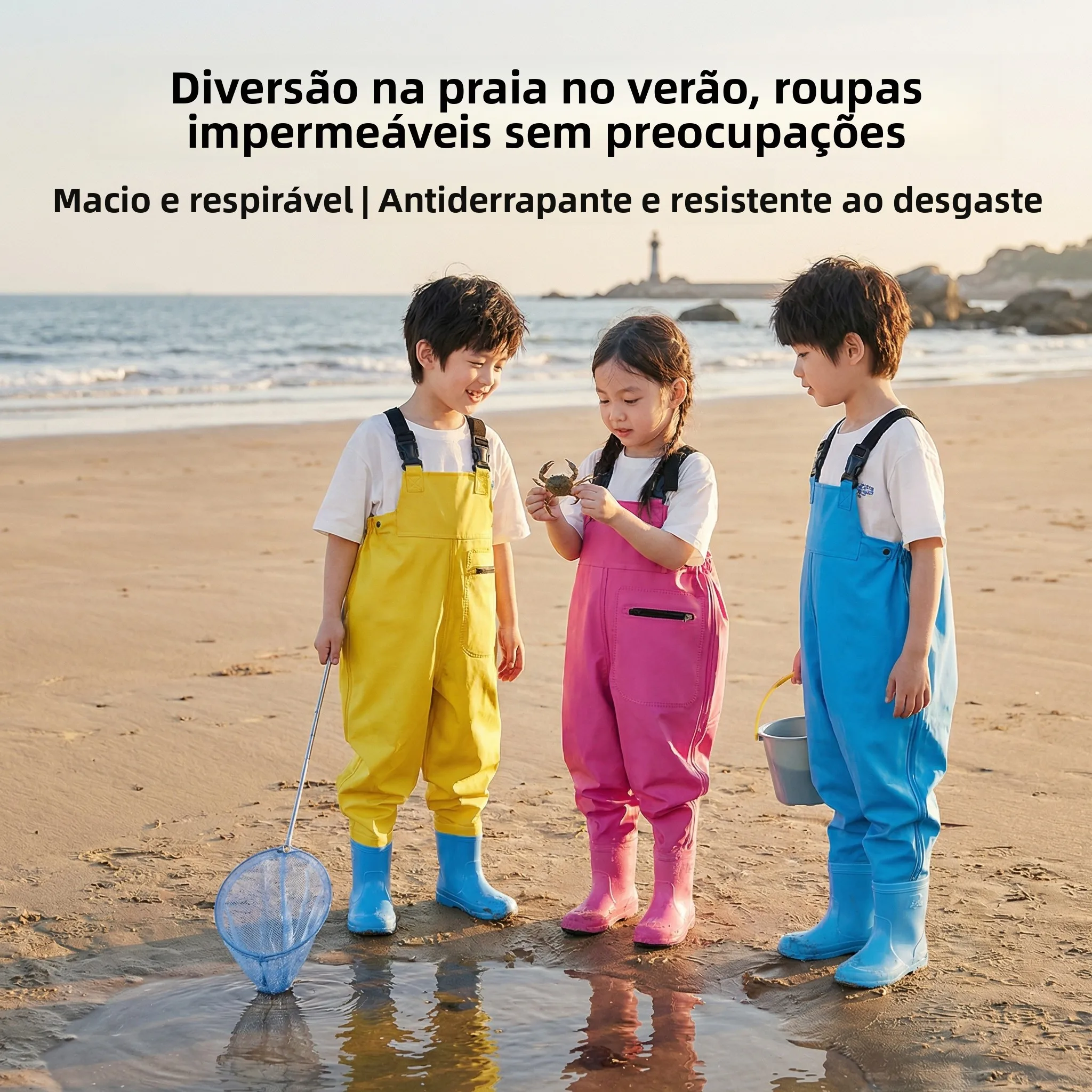 children's-overall-rainproof-suit-with-boots-for-beach-sandplay-nursery-outdoor-fishing-gear-full-body-waterproof-overalls