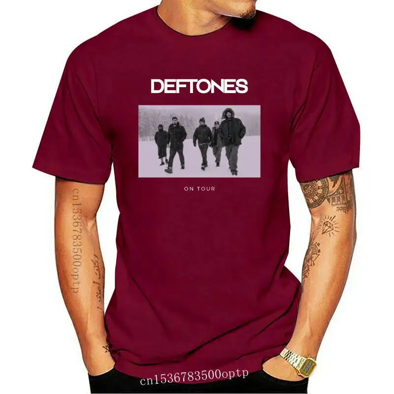 New DEFTONES ON TOUR 2020 Men's Black T-Shirt Size S To 3XL T Shirts O-Neck Tops