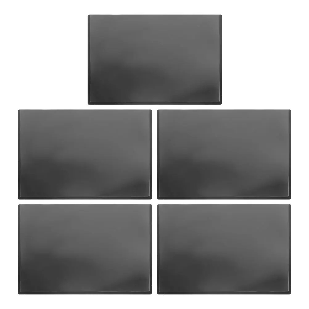

5 Pcs Magnetic Photo Frame Refrigerator Picture Frames for Fridge The Sign Black