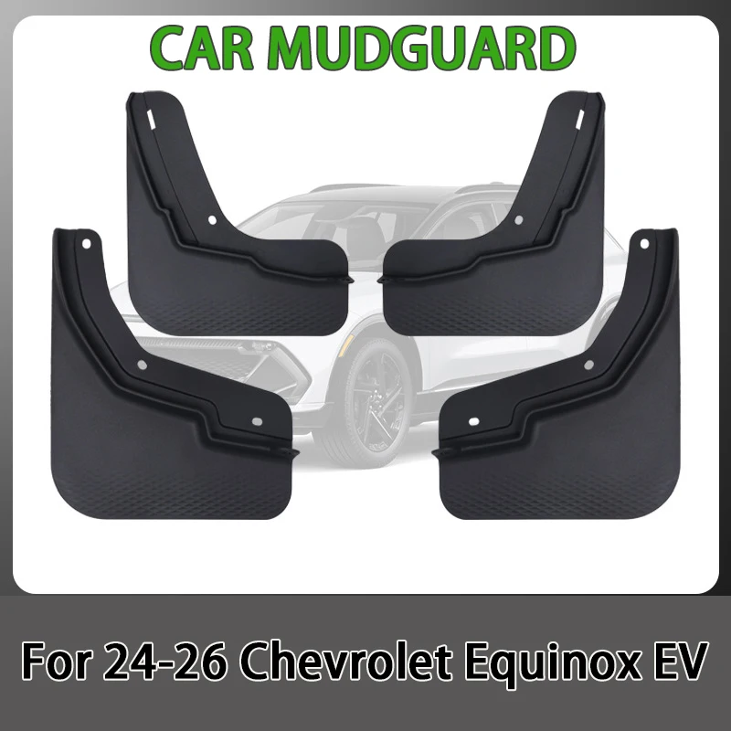 For 24-26 Chevrolet Equinox EV mudguard,Car Wheel Anti-splash Mud Flaps Lining Mudguards Exterior Accessories