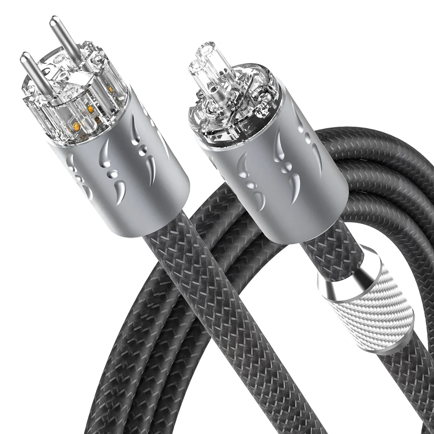 

Viborg VP1501 Hi End Audio Schuko Power cable With C7 IEC Female Figure 8 Plug EU Power Cord for Amplifier