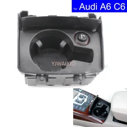 Car Cup Holder Box Drinks Holders For Audi A6 C6 2006~2011 Folding Car Refit Parts 4F1 862 533C
