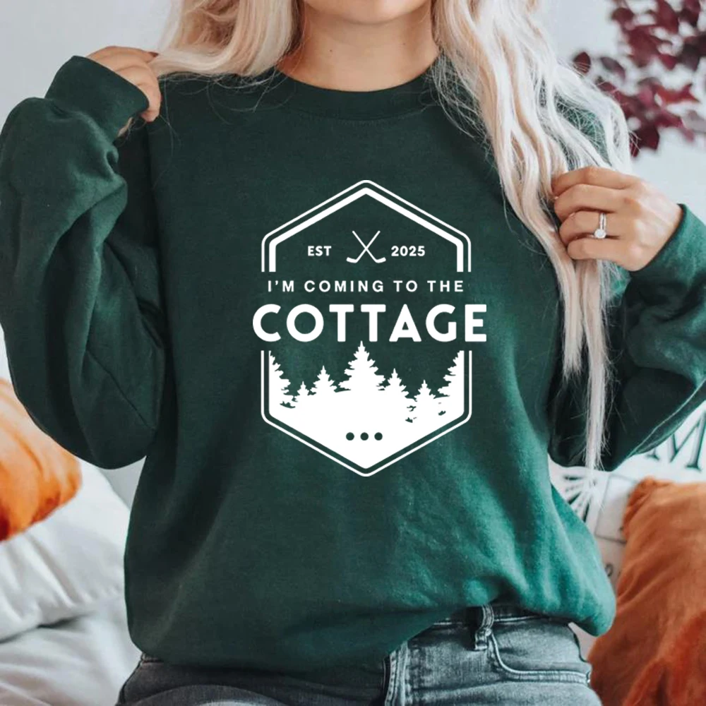 

I'm Coming To The Cottage Sweatshirt Hockey Romance Inspired Sweatshirt Unisex Crewneck Sweaters Hollander Ilya Rozanov Hoodie