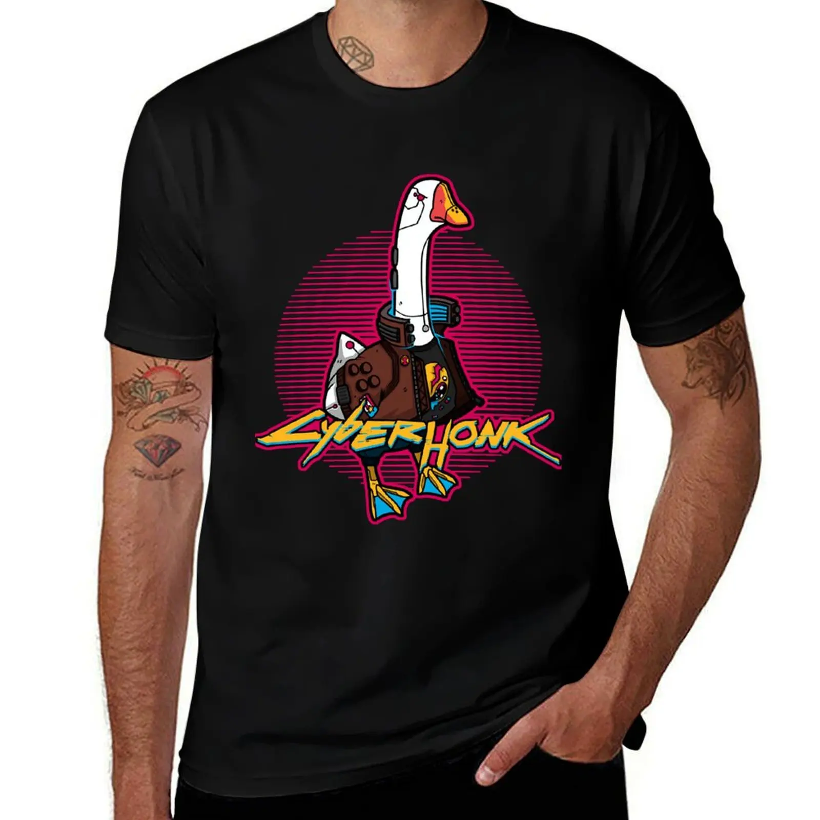 

CyberHonk T-Shirt graphic t shirts for man anime tshirt