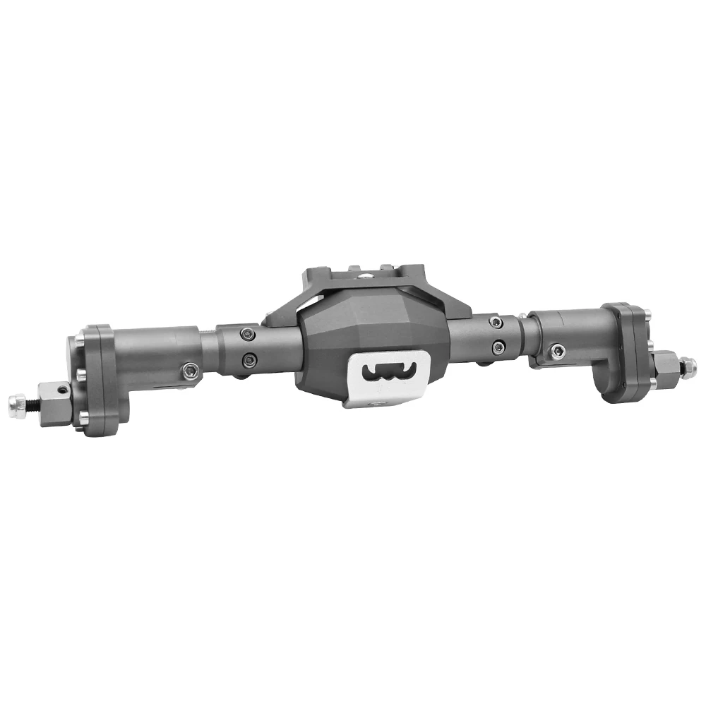 Nieuwe CNC Gefreesd Aluminium Voor en Achter Portal As voor 1/10 RC Crawler Auto Axiale SCX10 II 90046 90047 Redcat GEN8 RGT