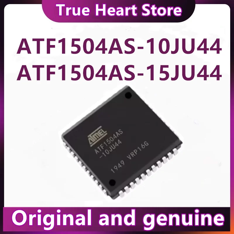 ATF1504AS ATF1504 PLCC-44 ATF1504AS-15JU44 ATF1504AS-10JU44 IC Chip 100% Novo Original em estoque