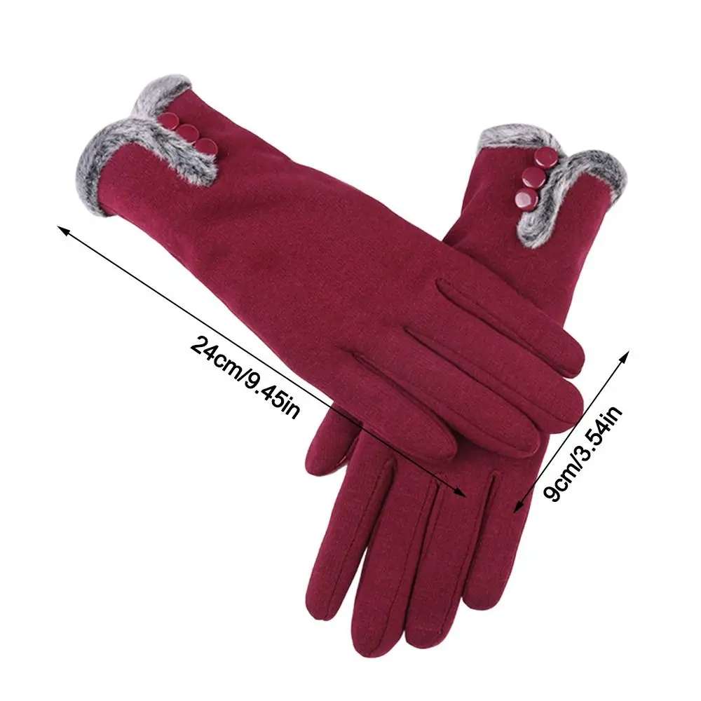 Mode Winter Warme Handschuhe Winddicht Kältebeständig Touchscreen Handschuhe Verdickt Warm Halten Radfahren Fäustlinge Outdoor Radfahren