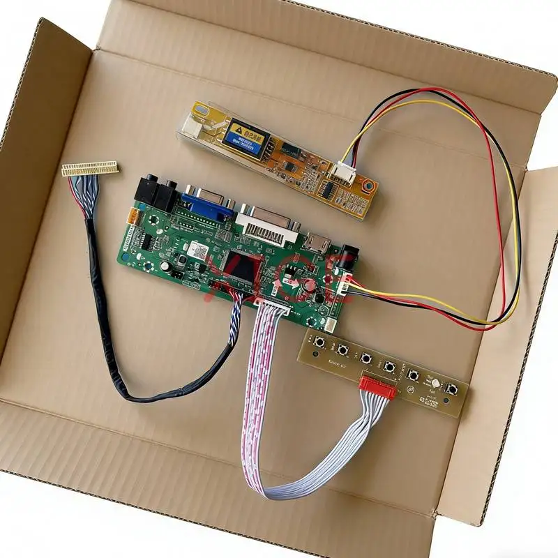 

For LP154WX4 LP154W01 LP154WX2 LP154WX5 Screen Drive Controller Board Kit DIY 1280*800 1-CCFL 30 Pins LVDS VGA DVI HDMI 1280x800
