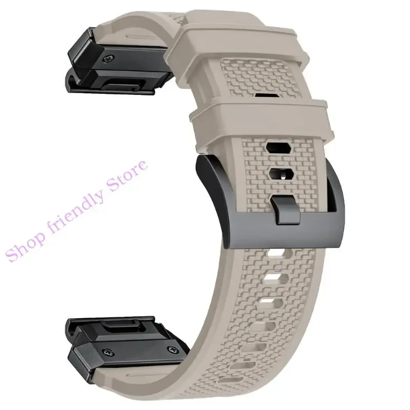 

594A Силиконовая полоса Watch Braclet Quick Lelept Bracelet для 22/26 мм Wwatch Band Silicone Best Замена