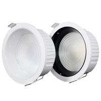 Recessed Anti-glare LED COB Downlight 10W15W18W24W Dimmable 85-265V Ceiling Lamp Spot Light 12W 15W Home Living Room Bedroom Lig