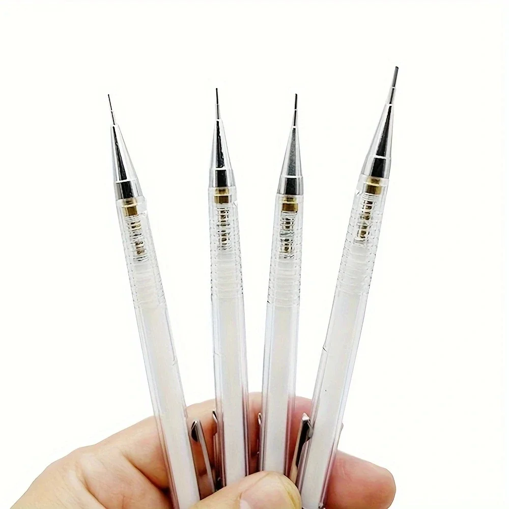 Mechanical Pencils Set Mechanical Pencil 0.3/0.5/0.7/0.9 with 2 Tubes HB Lead Pencil 0.5mm 1 PCS Eraser & 9 PCS Eraser Refill