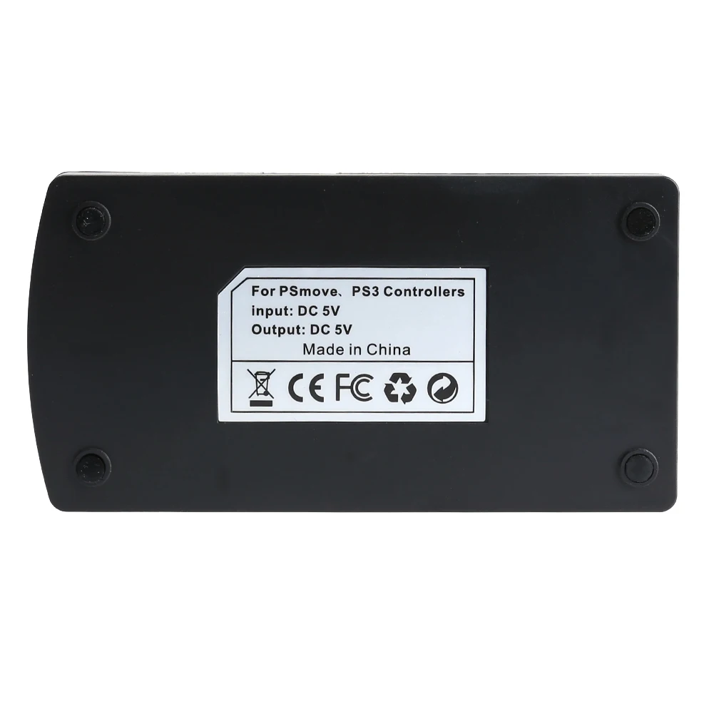 قاعدة شاحن مزدوجة لوحة ألعاب احترافية ملحقات قاعدة شاحن مزدوج لوحدة التحكم اللاسلكية PS3/PS3
