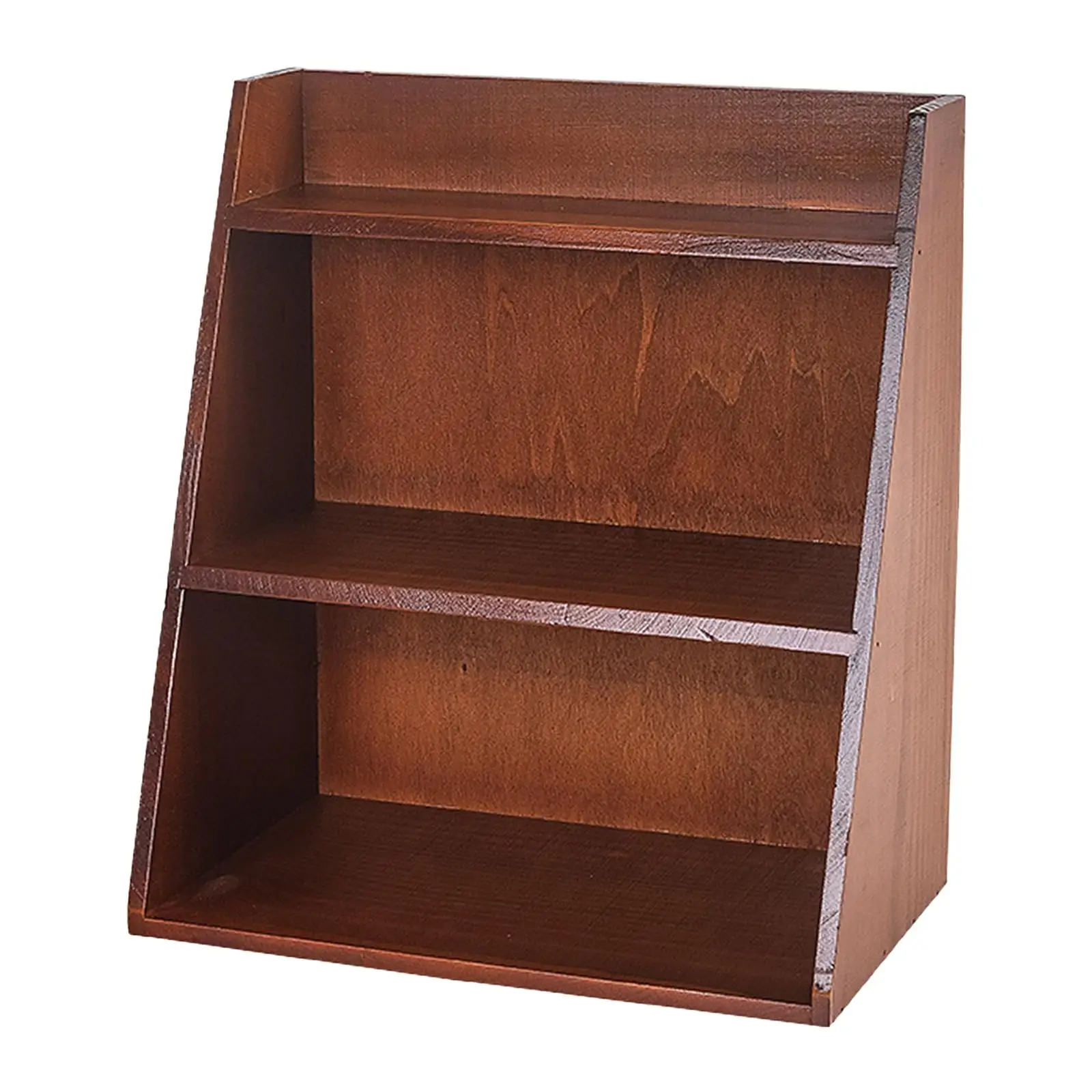 Display Shelf Shelf Kitchen Utensils Storage Cosmetics Holder Toys Wooden Shelf for Bathrooms Kitchen Office Bedroom Living Room