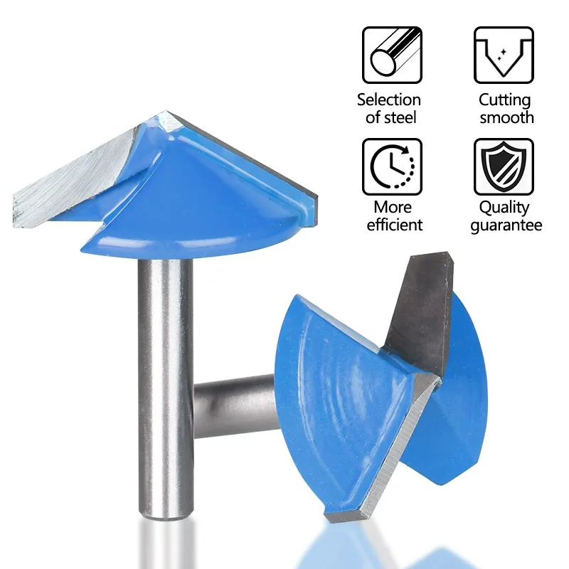 Xcan fresa de fresa em forma de v 90 graus, 1 peça, 32mm, peças de fresa de madeira cnc, haste 6mm para aparar madeira, broca de gravura
