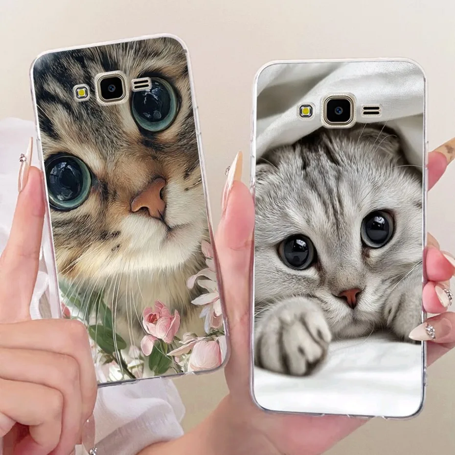 Cute Printing Phone Case For Samsung Galaxy J7 (2015) Soft Silicone TPU Cases For Samsung J7 Core J7Nxt J700F Covers Bumpers