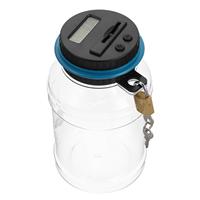 Digital Piggy Bank Money Counter Plastic Jar for Adults Kids Saving Pot Coin Storage Box Creative Gifts Transparent LCD Screen