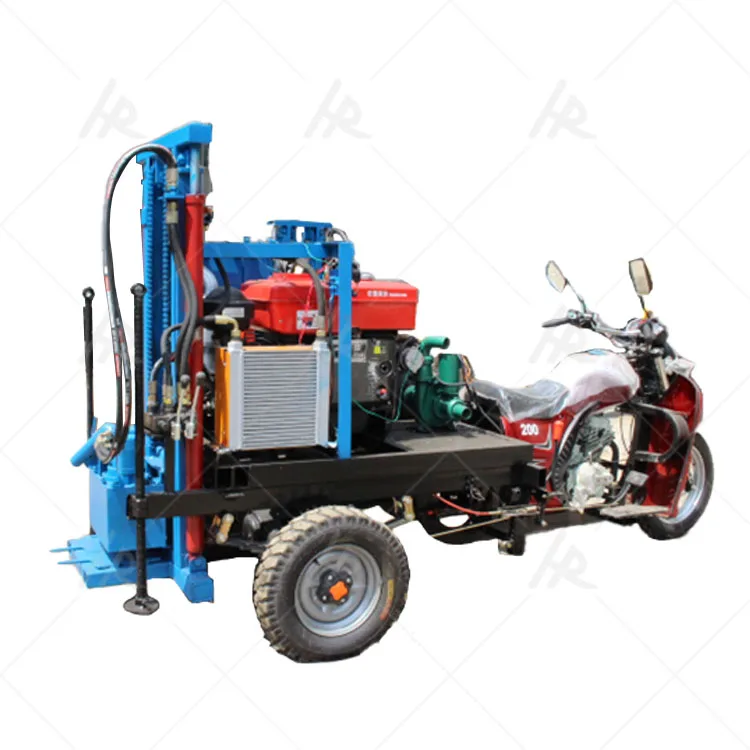Drilling Diameter Portable Automatic Mobile Gear Water Well Drilling Engine Pump Pressure Vessel Core Components