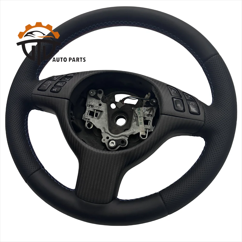 

Auto Accessories Steering Wheel With Perforated Leather Fit For BMW E46