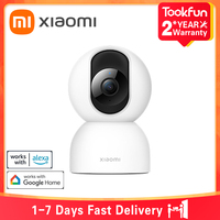 Global Version Xiaomi Smart Camera C400 WiFi Security Protection 360° Rotation 4MP Night Vision AI Human Detection Alexa Google