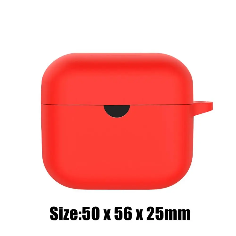 Portable Silicone Earphone Case Dustproof Protector Cover with Hook Anti-drop Protective Sleeve For Anker Soundcore Liberty Air2