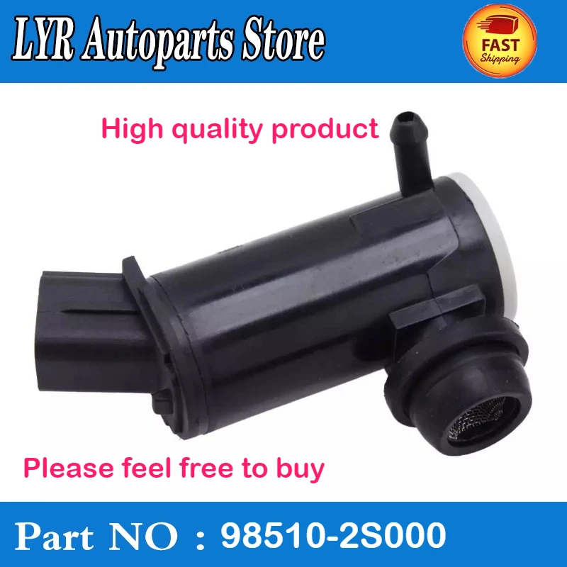 High quality Front Windshield Washer Pump Fit For Kia Sportage 2011-2013 Kia Optima 98510-2S000 985102S000 car accessories