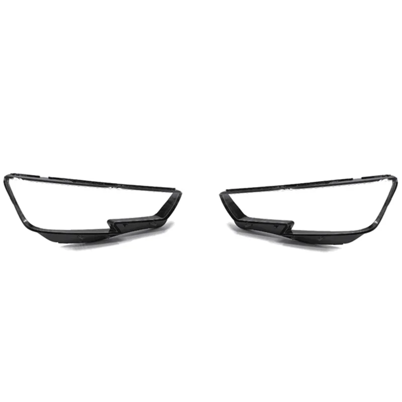 Front Headlamp Cover Headlight Shell Transparent Lampshade Lens For Audi A4 B9 2015-2019 8W0941043 8W0941044
