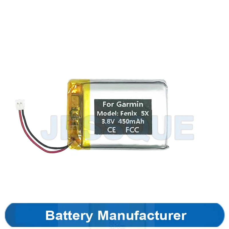 Original Replaces 3.8V 450mAh 361-00098-00 AS Battery For Garmin 5X / 5X Plus Smart Watch