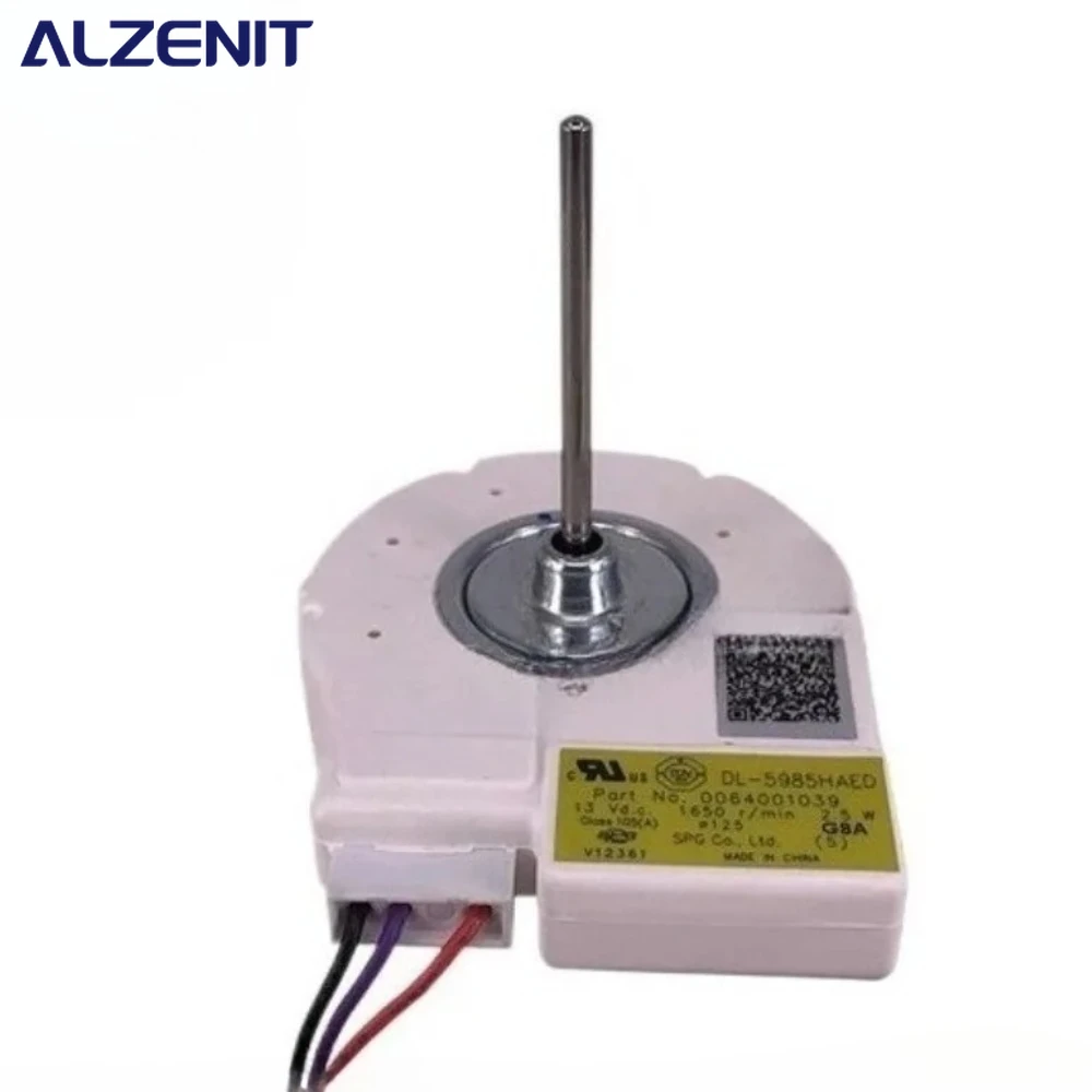 Novo para geladeira lg DL-5985HAED 0064001039 ventilador de refrigeração motor geladeira radiador freezer peças