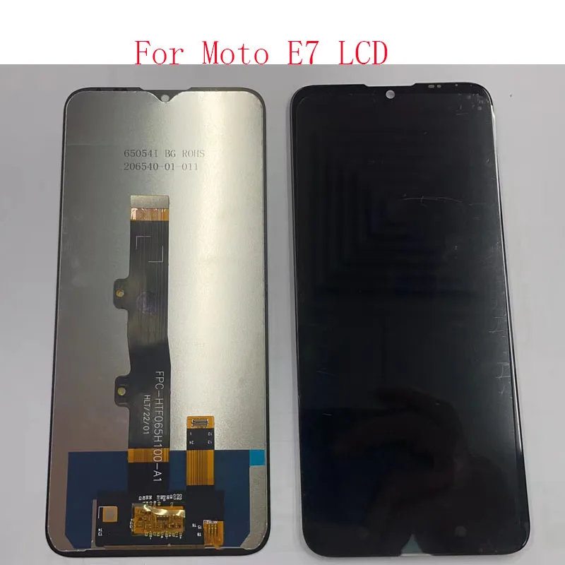 For Motorola Moto E7 pantalla LCD  digitalizador con pantalla táctil marco XT2052 pantalla for Moto E7 piezas de reparación