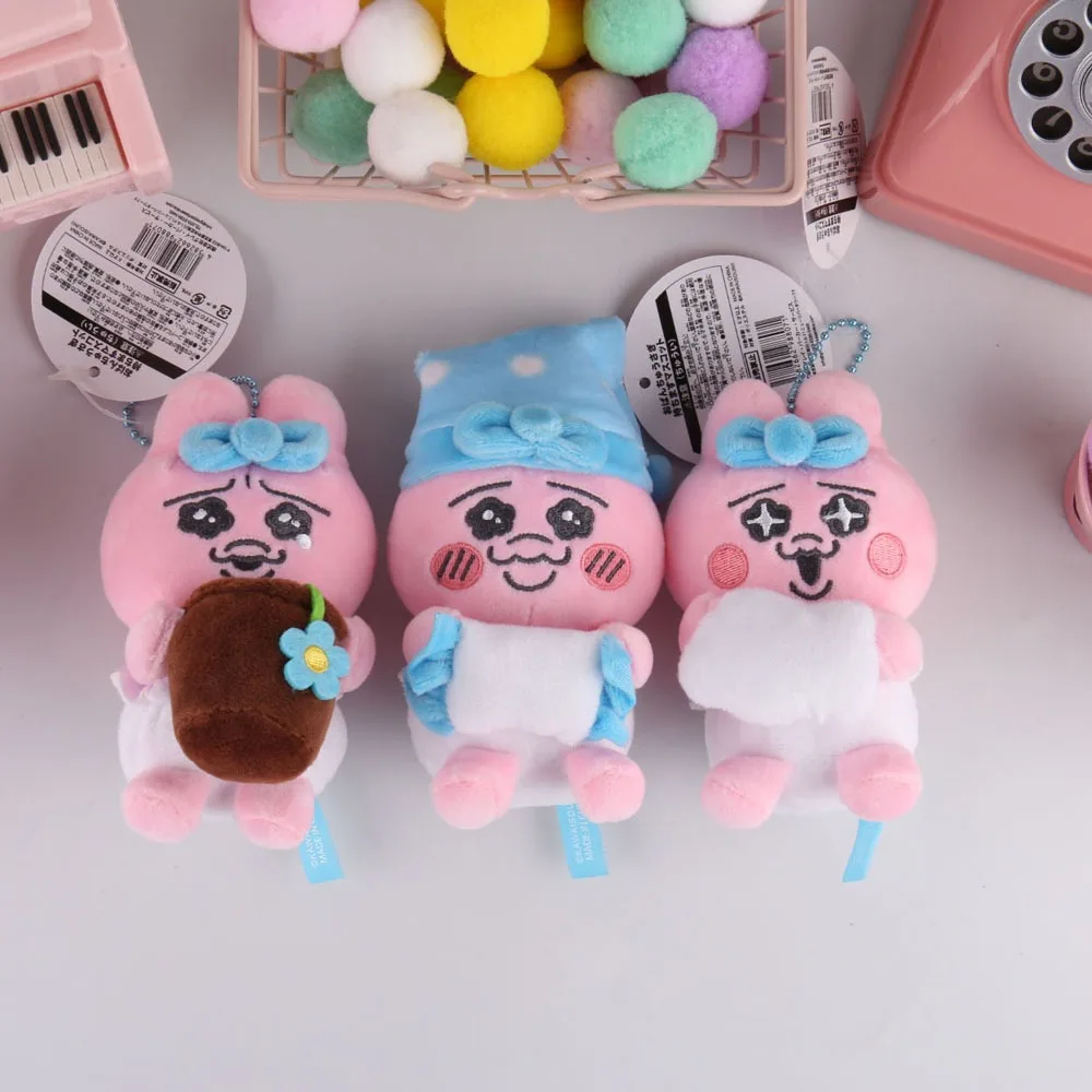 Cute Japanese Style Trouser Headed Rabbit Bag Decoration Pink Shortpants Rabbit Cartoon High-quality Doll Pendant