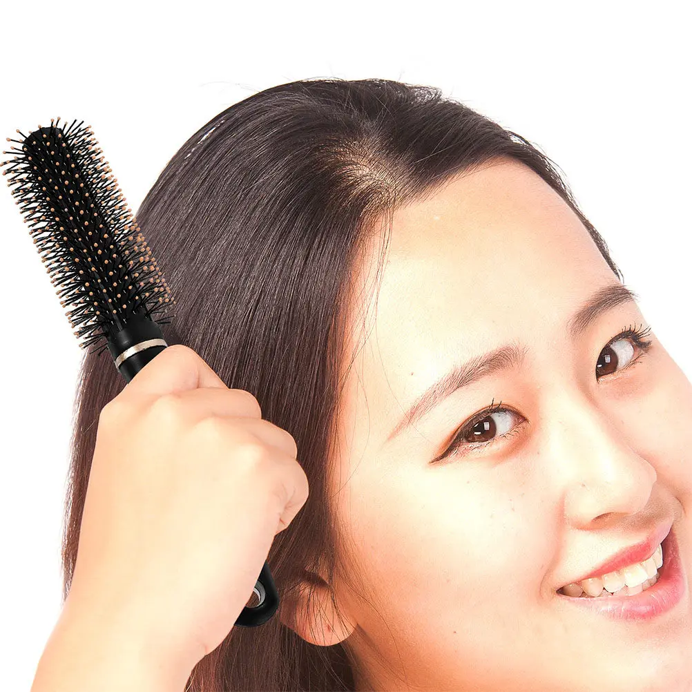 2Pcs Anti Static Curly Hair Brush Set Massage Comb Scalp Stimulating Styling Tool Blow Dry Detangler Brush Hair Growth Promoter