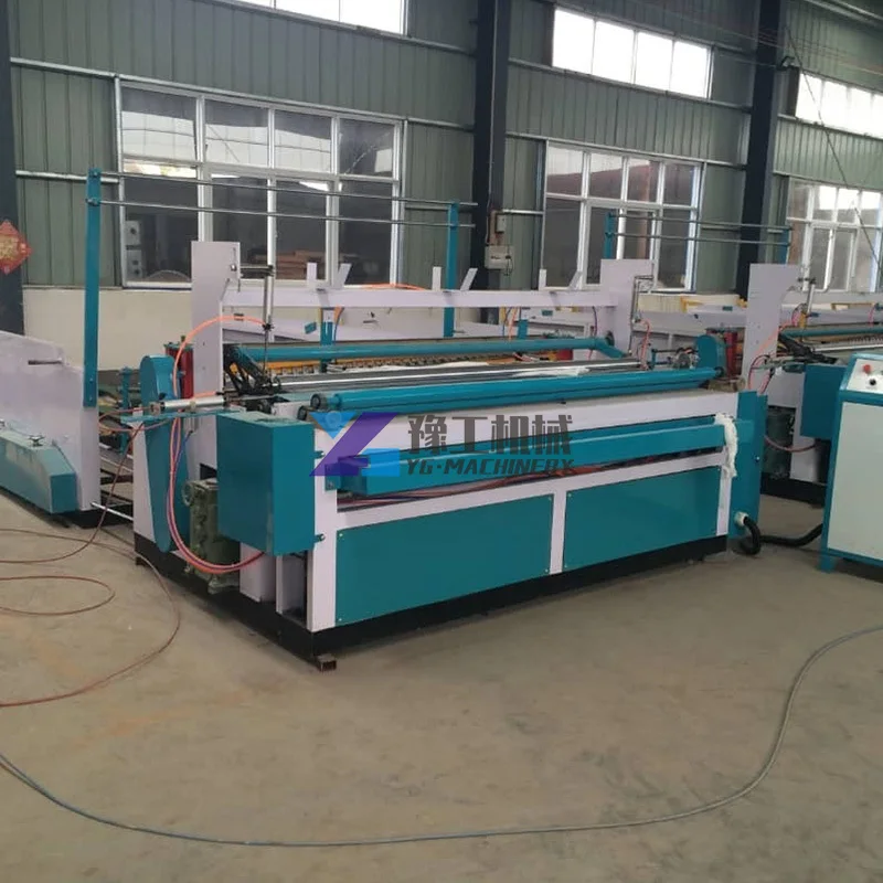 Toilet Tissue Paper Making Machine Fully Automatic Toilet Tissue Roll Paper Production Line