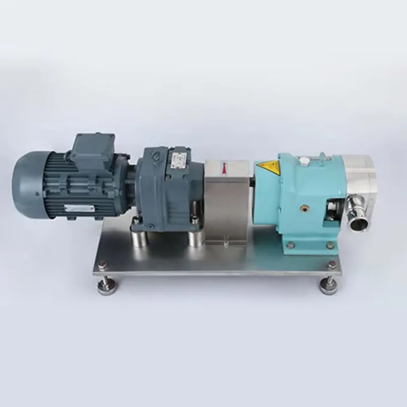 Electric Rotary Lobe Vacuum Pump With Gear Constant Speed For Marine Machining Automotive Industry Filling Application