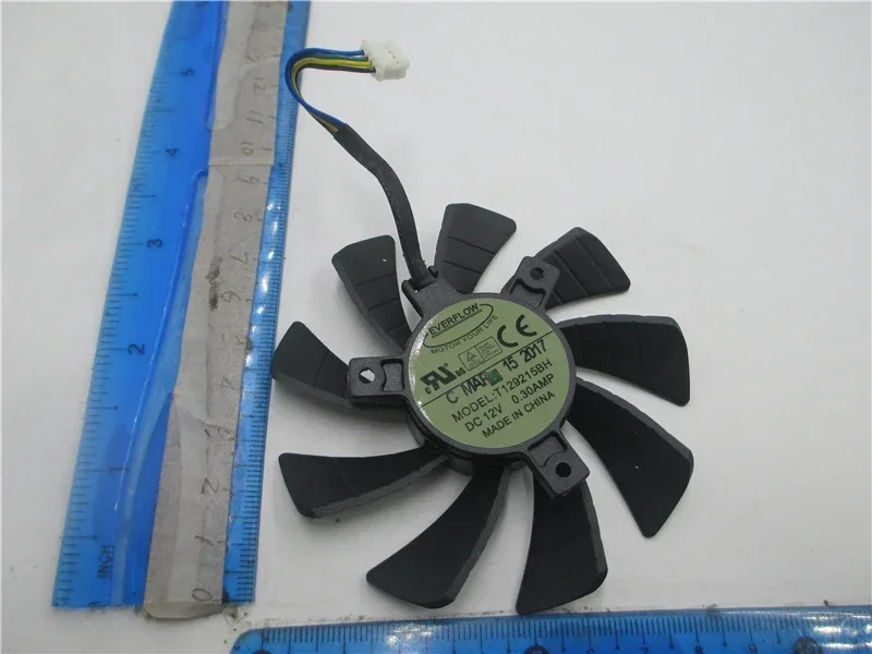 FAN FOR Suotai GTX1060 T129215BH 8.5cm diameter hole spacing 4CM 85MM40MM graphics card fan