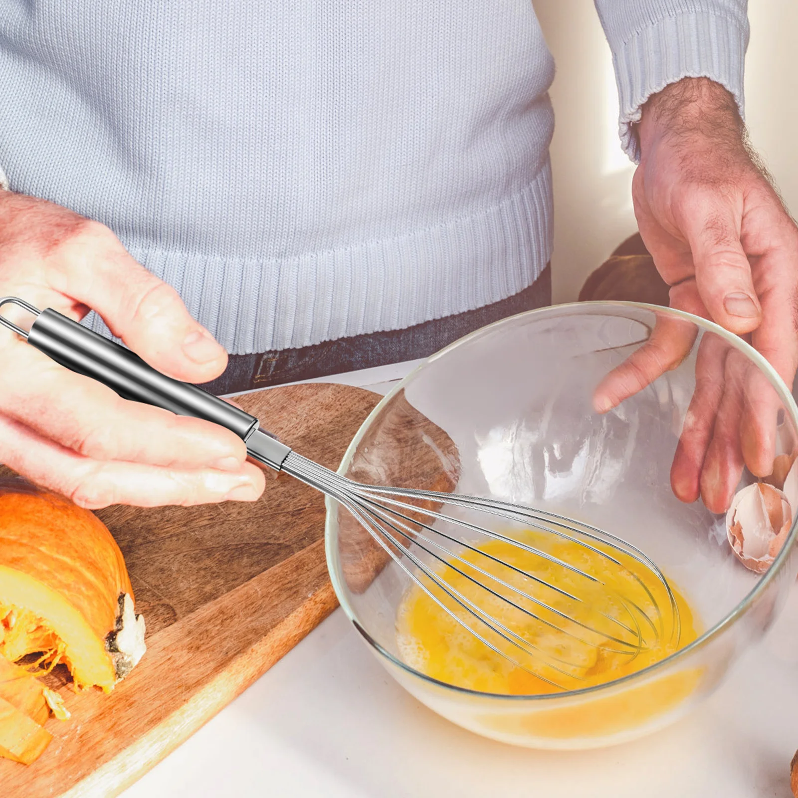 

Stainless Steel Whisk 304 Heavy Duty Balloon Whisk for Egg Beating Mixing Batter Salad Dressing Cooking Kitchen Tool