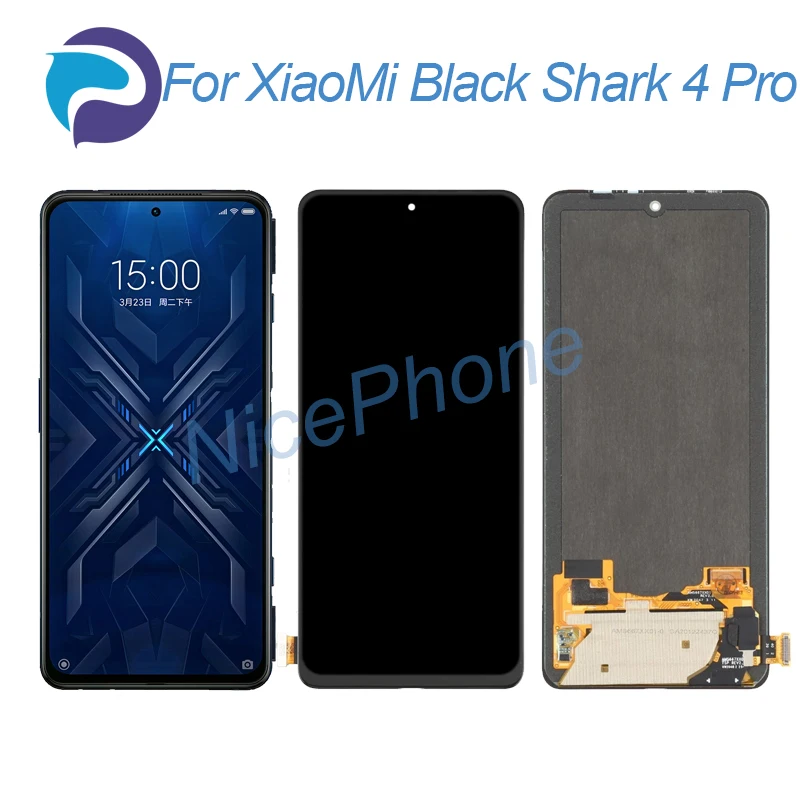 

for XiaoMi Black Shark 4 Pro LCD Display Touch Screen Digitizer Replacement SHARK PAR-H0 Black Shark 4 Pro Screen Display LCD